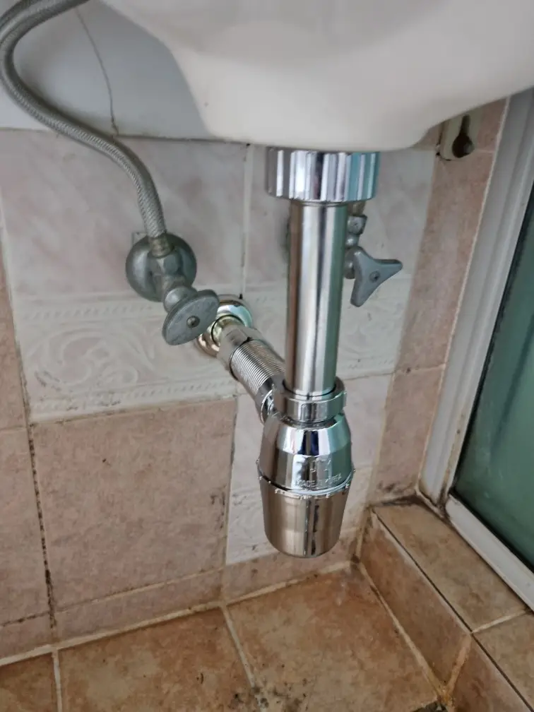 세면대 폽옵교체 6